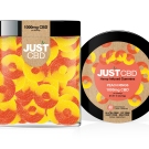 JustCBD Gummies 1000mg CBD Peach Rings | Βάζο CBD Gummies Peach Rings 1000mg 40τμχ