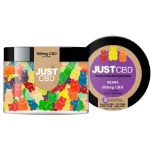 JustCBD Nighttime Gummy Bears με μελατονίνη & 500mg CBD For Sleep | CBD Gummies με μελατονίνη για τον ύπνο 50τμχ